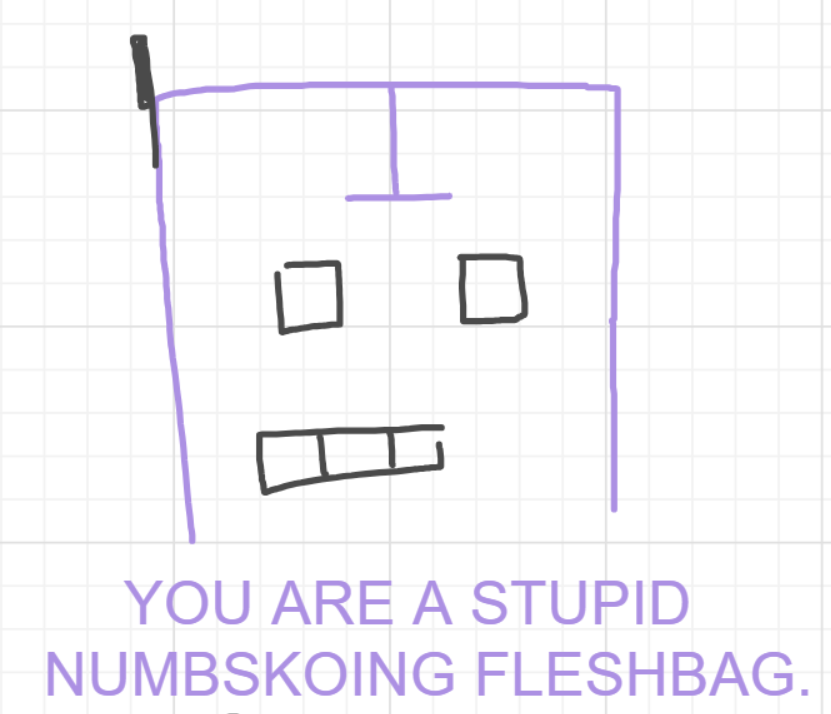 A panel from I've Been Everywhere, Man, episode nine of the Board Boards object show by Furretwalk/WalkingFurret.